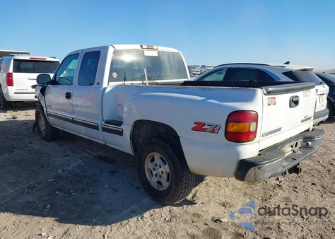 2000 Chevrolet Silverado 1500 Ls from USA, damaged, VIN 2GCEK19T8Y1217542